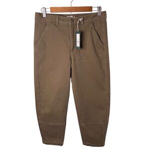 Alpine Design Women’s Barrel Pant Vintage Olive Relaxed Leg H/R Size-6 NWT